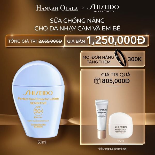 C63: DEAL 6: SỮA CHỐNG NẮNG CHO DA NHẠY CẢM 50ML 