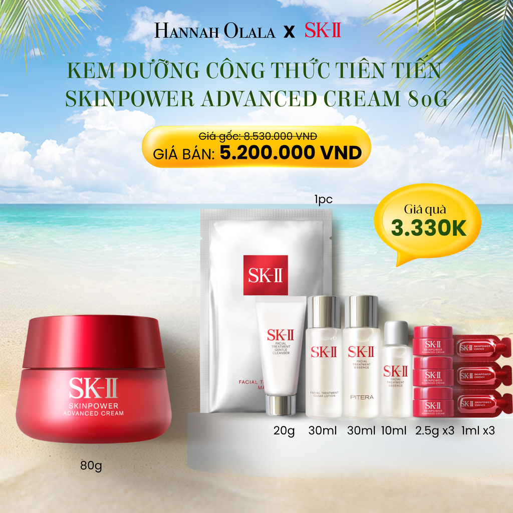  DEAL 7: KEM DƯỠNG CÔNG THỨC TIÊN TIẾN SK-II SKINPOWER 80G 