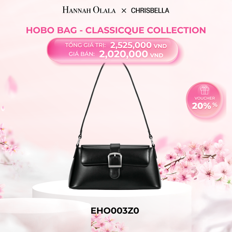  M265_DEAL 4: TÚI HOBO DA BÊ NỮ CHRISBELLA 3 MÀU SIZE L 28CM EHO003Z0 