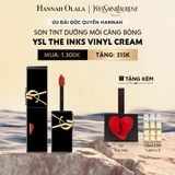  A669_DEAL 10: SON TINT DƯỠNG MÔI CĂNG BÓNG YSL THE INKS VINYL CREAM 