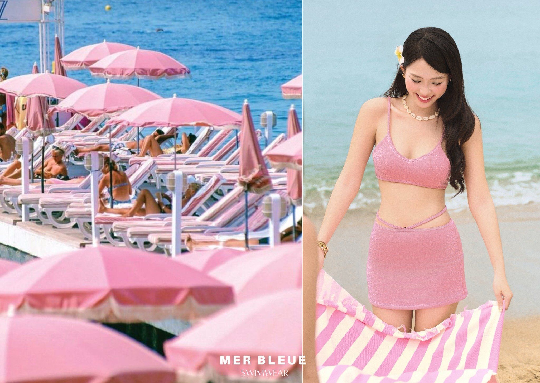  DEAL 1: SET ĐỒ BƠI 03 MÓN VERONICA BIKINI - MER BLEUE SWIMWEAR 
