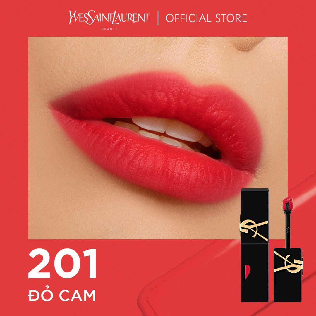  A674_DEAL 11: SON KEM MỊN LÌ CÓ DƯỠNG YSL THE INKS BLUR 