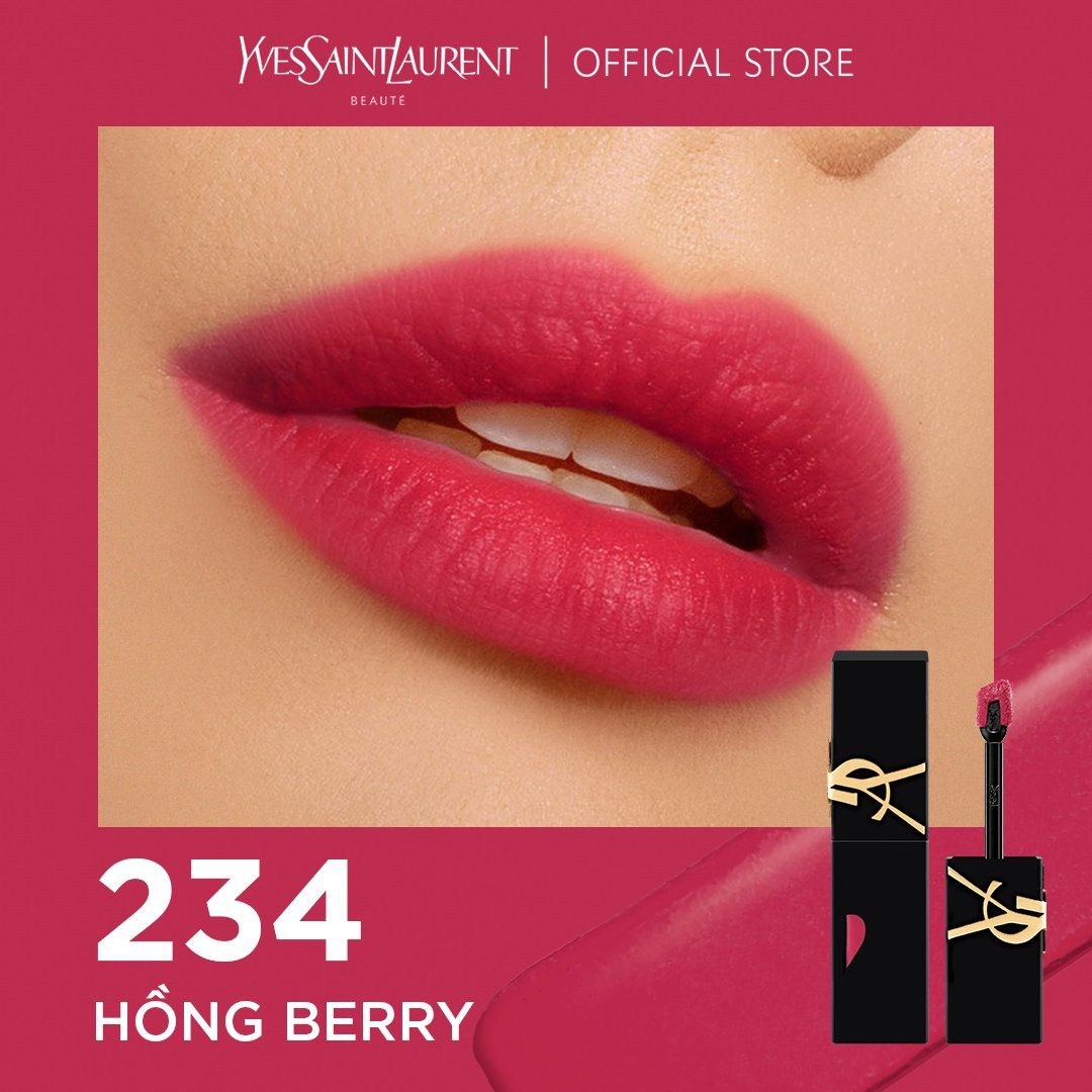  A674_DEAL 11: SON KEM MỊN LÌ CÓ DƯỠNG YSL THE INKS BLUR 