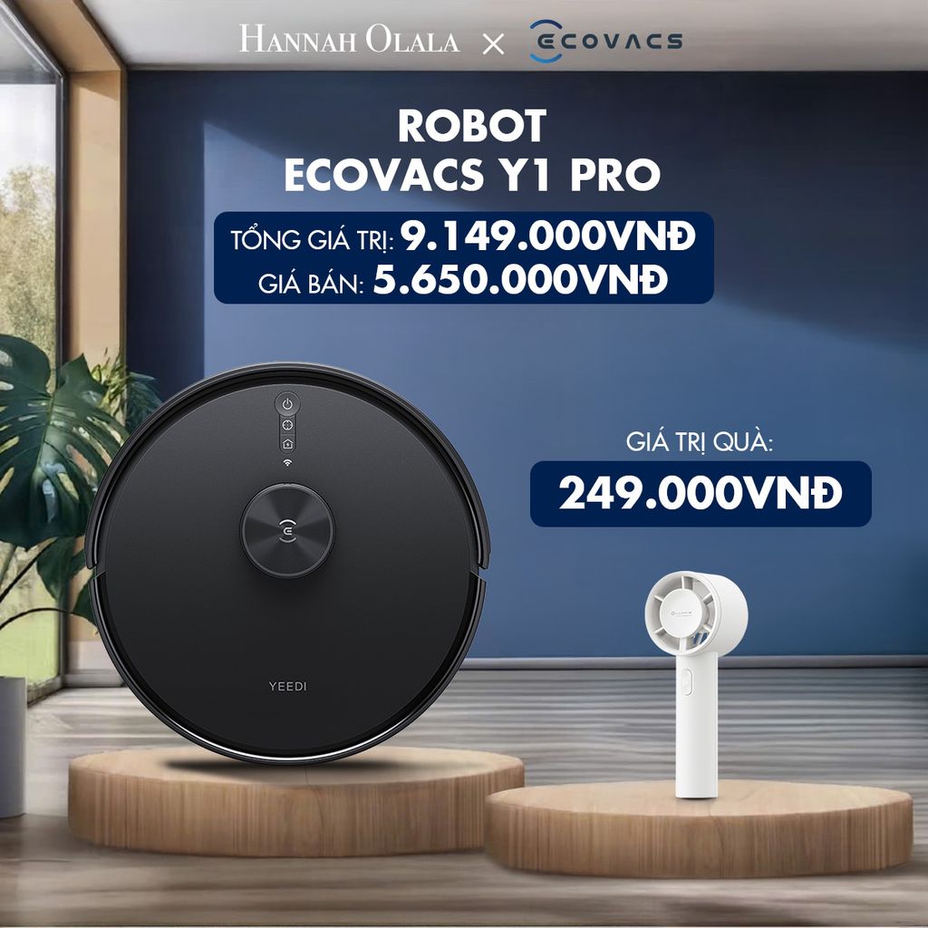  H42_DEAL 7: ROBOT ECOVACS Y1 PRO 