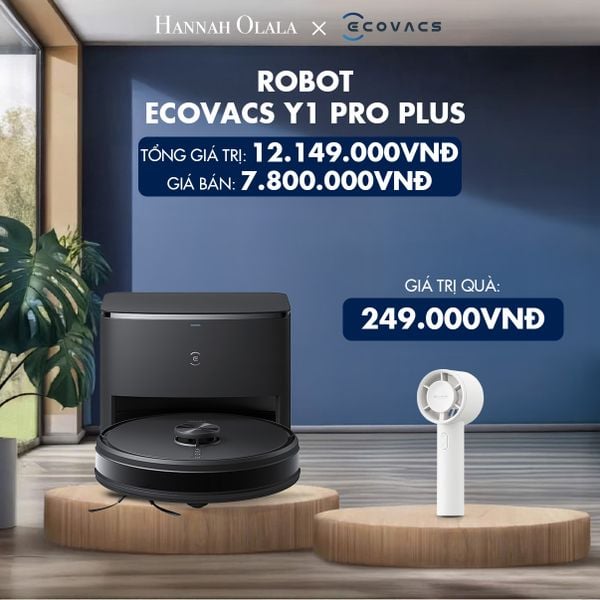  H43_DEAL 8: ROBOT ECOVACS Y1 PRO PLUS 