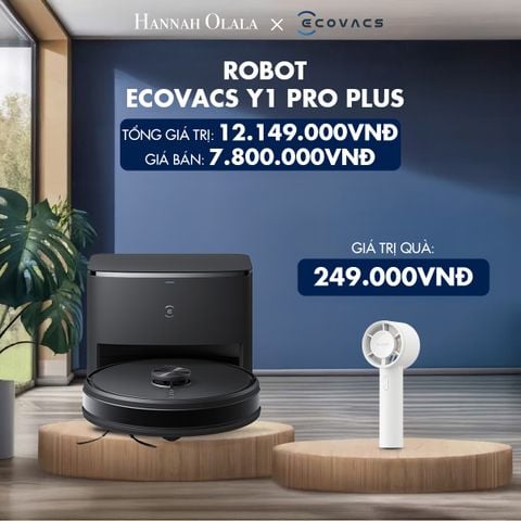  H43_DEAL 8: ROBOT ECOVACS Y1 PRO PLUS 