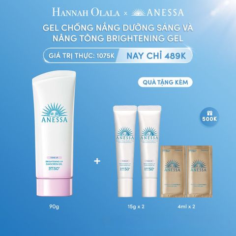  DEAL 3.1: GEL CHỐNG NẮNG DƯỠNG SÁNG NÂNG TÔNG BRIGHTENING GEL 90G 