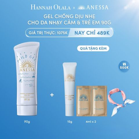  DEAL 5.1: GEL CHỐNG NẮNG DỊU NHẸ MILD GEL 90G 