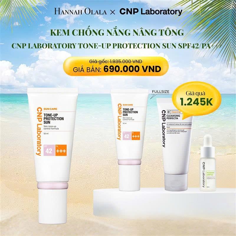  E214_DEAL 1 [BACK UP]: KEM CHỐNG NẮNG CNP TONE-UP PROTECTION SUN 50ML 