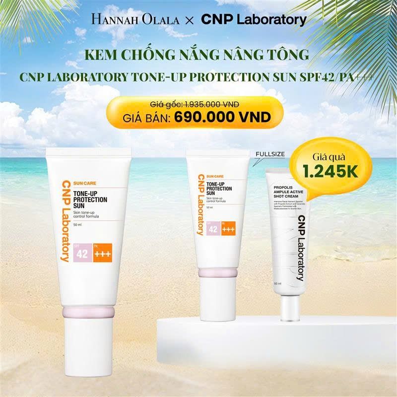  E208_DEAL 1: KEM CHỐNG NẮNG CNP TONE-UP PROTECTION SUN 50ML 