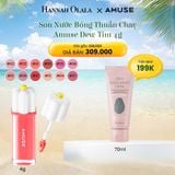  E128_DEAL 2: SON NƯỚC BÓNG THUẦN CHAY AMUSE DEW TINT 4G 
