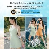  DEAL 21: ĐẦM THỂ THAO GRACE ALL COURTS (ĐÃ KÈM QUẦN SHORT BẢO HỘ) - MER BLEUE SPORTSWEAR CLUB 