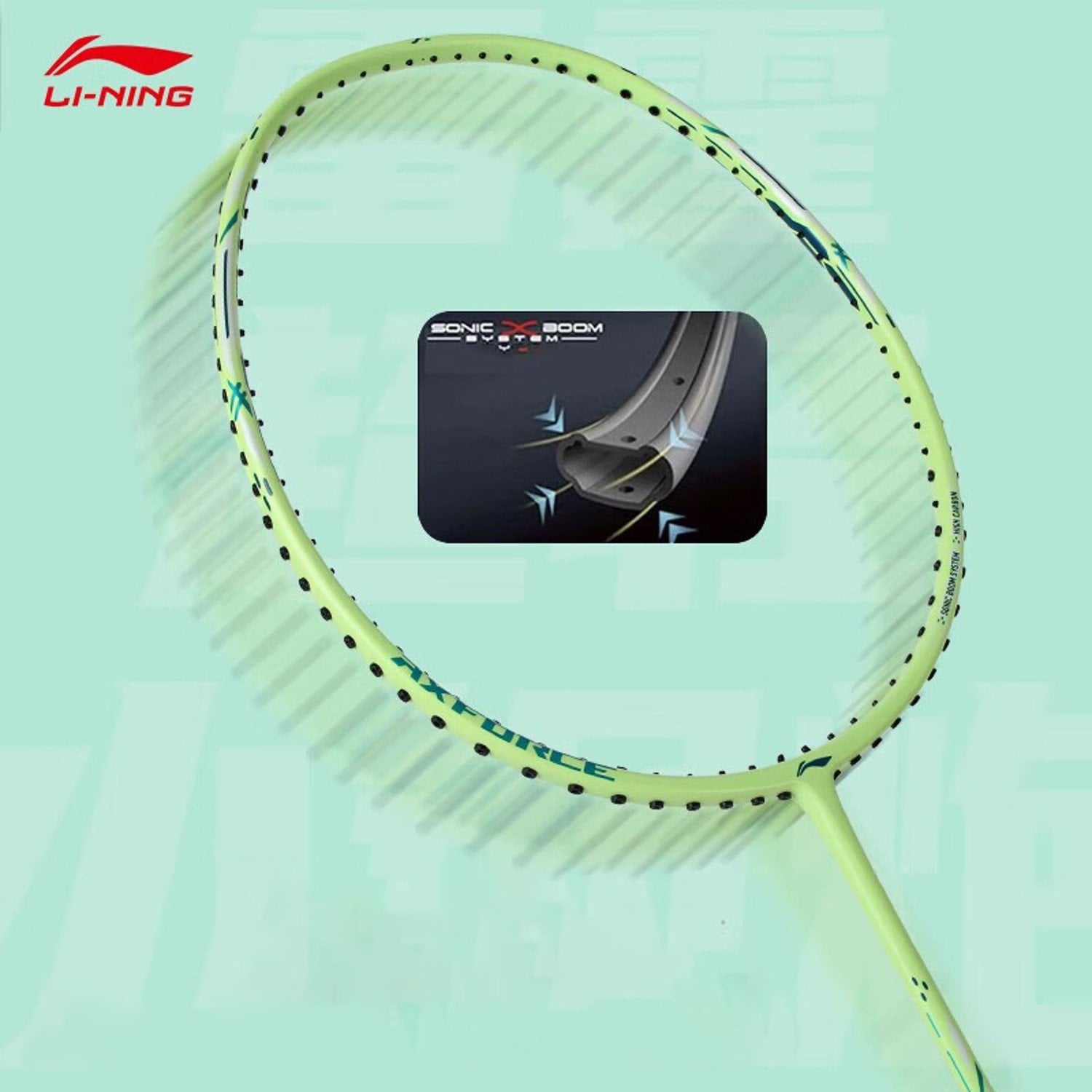  Vợt (Khung vợt) cầu lông Li-Ning Axforce Thunder Cannon  Light (5U) AYPU041-5 