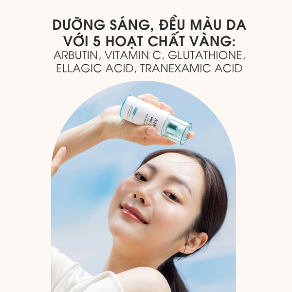 Tinh Chất Chống Nắng Hỗ Trợ Dưỡng Sáng AHC Safe On Light Sun Serum 40 ml