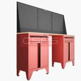  Tủ dụng cụ CSPS 183cm - 2 tủ màu đen/đỏ 
