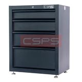  Tủ dụng cụ CSPS 61cm - 04 hộc kéo màu đen/đỏ 