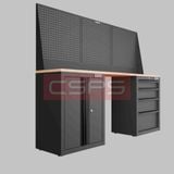  Tủ dụng cụ CSPS 183cm - 2 tủ màu đen/đỏ 