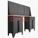  Tủ dụng cụ CSPS 183cm - 2 tủ màu đen/đỏ 