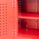  Tủ dụng cụ treo tường CSPS 61cm - 01 ngăn màu đỏ/đen 