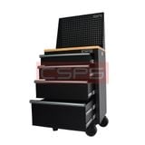  Tủ dụng cụ CSPS 61cm - 04 hộc kéo màu đen/đỏ 