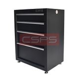  Tủ dụng cụ CSPS 61cm - 04 hộc kéo màu đen/đỏ 