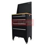  Tủ dụng cụ CSPS 61cm - 04 hộc kéo màu đen/đỏ 