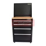  Tủ dụng cụ CSPS 61cm - 04 hộc kéo màu đen/đỏ 