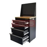  Tủ dụng cụ CSPS 61cm - 04 hộc kéo màu đen/đỏ 