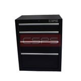 Tủ dụng cụ CSPS 61cm - 04 hộc kéo màu đen/đỏ 