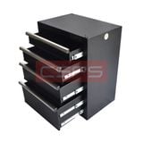 Tủ dụng cụ CSPS 61cm - 04 hộc kéo màu đen/đỏ 