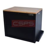  Tủ dụng cụ CSPS 91cm đen/đỏ - 02 hộc kéo 