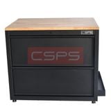  Tủ dụng cụ CSPS 91cm đen/đỏ - 02 hộc kéo 