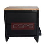  Tủ dụng cụ CSPS 91cm đen/đỏ - 02 hộc kéo 