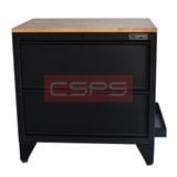 Tủ dụng cụ CSPS 91cm đen/đỏ - 02 hộc kéo 