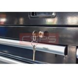  Tủ dụng cụ CSPS 104cm - 06 hộc kéo màu đen có bánh xe 
