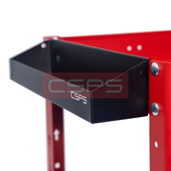  Khay đựng chai xe đẩy CSPS 03 ngăn - 71cm màu đen 