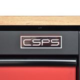  Tủ dụng cụ CSPS 142cm - 10 hộc kéo màu đỏ/đen 