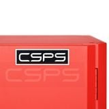  Tủ dụng cụ treo tường CSPS 61cm - 01 ngăn màu đỏ/đen 