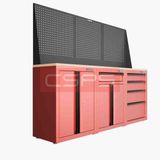  Tủ dụng cụ CSPS 183cm - 3 tủ màu đen/đỏ 