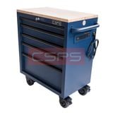  Tủ dụng cụ CSPS 76cm - 05 hộc kéo không nâng hạ màu đen/ xanh 