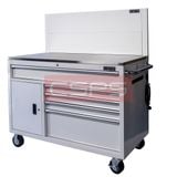  Vách lưới CSPS 132cm màu đen/trắng 