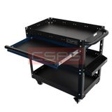  Hộc kéo xe đẩy CSPS 03 ngăn - 71cm màu đen/ đỏ/xanh dương 