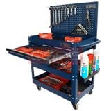  Vách lưới xe đẩy CSPS 03 ngăn - 71cm màu đen/ đỏ 