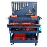  Vách lưới xe đẩy CSPS 03 ngăn - 71cm màu đen/ đỏ 