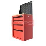  Tủ dụng cụ CSPS 61cm - 04 hộc kéo màu đen/đỏ 
