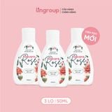 Combo 3 Dung dịch vệ sinh phụ nữ & CNS Lincare Rose 50ml