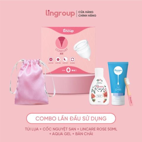 Bộ sản phẩm cho người lần đầu sử dụng cốc nguyệt san