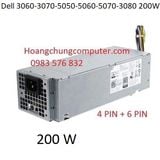 Bộ nguồn máy tính sử dụng cho dell optiplex 3080 200W B200NS-00 L200EPS-00 565YR 4PIN + 6PIN 4 PIN 6 PIN