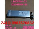 Nguồn Dell  V3910 V3710 8Pin Công Suất 260W 07JGJF 7JGJF D260EBS-00 5FK7C L260EBS-00 0NCM9 AC260EBS-00 05FK7C