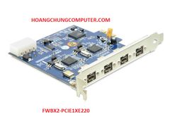 FWBX2-PCIE1XE220 Hình 4 Kênh Card Bắt Tầm Nhìn Chụp Ảnh Thẻ